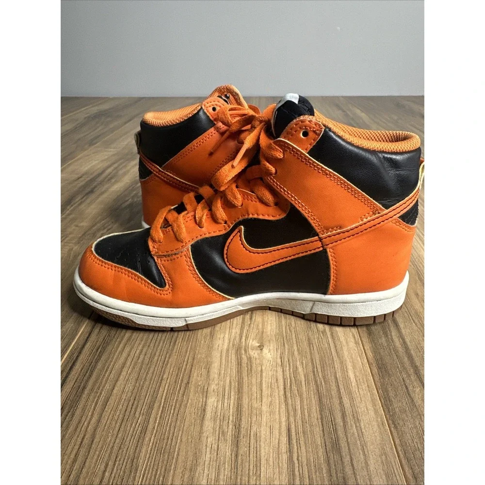 Nike Kids‎ Dunk High GS 'Halloween Pumpkin' Size 4Y DB2179 004